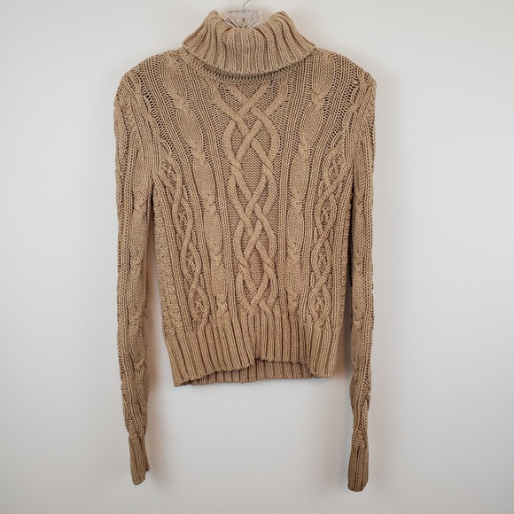 lands end cable sweater